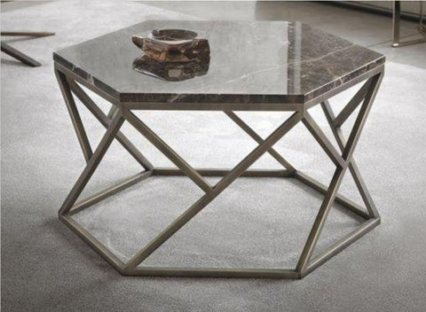 Mesa de centro hexagonal N7